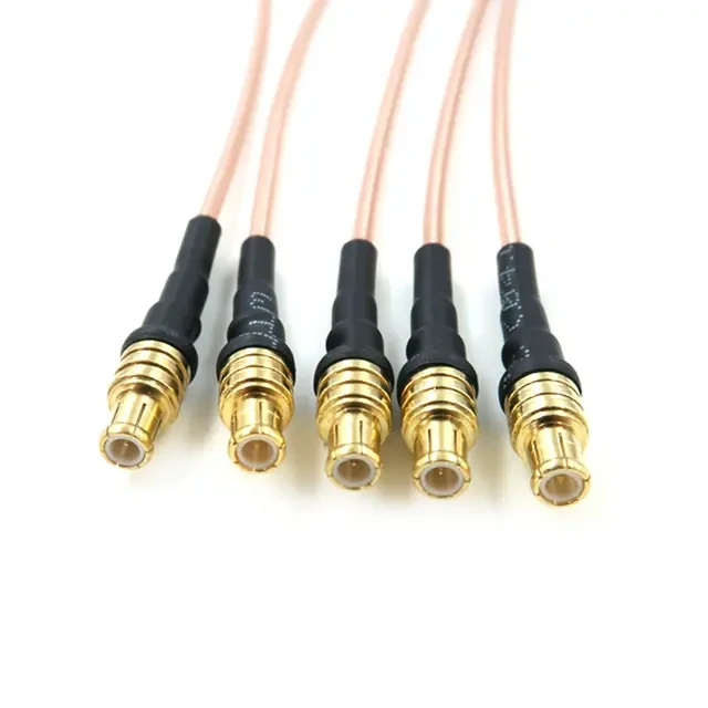WiFi antenna cable with SMA and BNC RF connectors for wireless communication applications WiFi antenna cable with SMA and BNC RF connectors for wireless communication applications