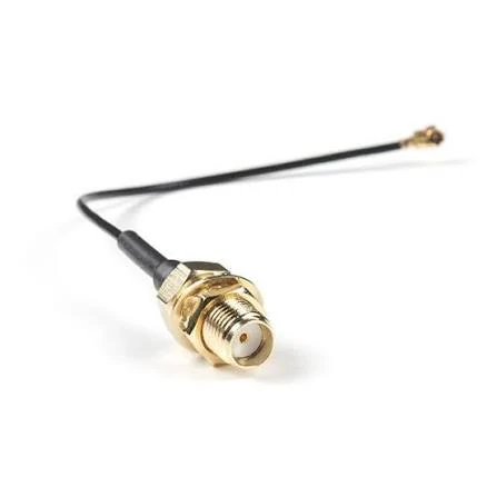 Panel mount SMA female to miniature RF connector WiFi antenna extension cable Panel mount SMA female to miniature RF connector WiFi antenna extension cable