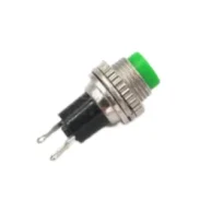 10mm Small Push Button Switch Red Green Black White Blue Green Ds-314 Lockless Self-reset Doorbell Speaker1