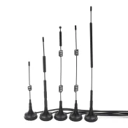 2.4G 5G 5.8G dual-band suction cup antenna 5-12dbi wireless routing SMA omnidirectional high-gain wifi antenna