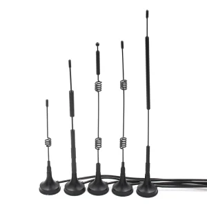 2.4G 5G 5.8G dual-band suction cup antenna 5-12dbi wireless routing SMA omnidirectional high-gain wifi antenna