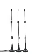 2.4G omnidirectional high gain 3dbi indoor suction cup antenna SMA inner pin router wifi signal enhancement