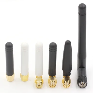 433M high gain rubber stick antenna 433mhz data transmission module antenna SMA inner needle folding small pepper antenna
