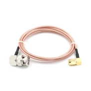 50 Ohm Rf Cable Bnc Male To Sma Male Smabnc-jw Oscilloscope Adapter Cable1
