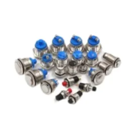 8mm 12mm Metal Button Waterproof Button 2a 36v Switch 16mm Car Horn Doorbell Car Modification1