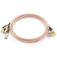 Accelerometer Vibration Test Rg316 Cable M5 Elbow Male To Smabnc-jj Rf Jumper1