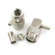 All Copper Connector Tnc-jw-3 Elbow Inner Needle Unwired Rf Coaxial Terminal 50-31