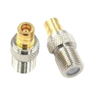 All Copper Rf Adapter Fksmbk F Female To Smb Female Fsmb High Quality Adapter1