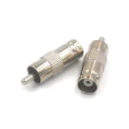 BNC female to AV male BNCRCA-KJ Q9 camera surveillance video head to lotus head