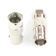 BNC female to F-inch adapter BNCF-KJ cable TV connector Q9 oscilloscope female