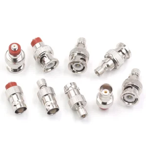 BNC to M5 accelerometer adapter Q9-JK to L5 male and female vibration test RF connector