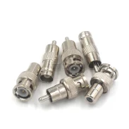 BNC to RCA AV to Q9 Lotus male to BNC female to AV oscilloscope video monitoring audio adapter