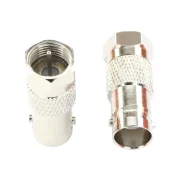 Bnc Female To F Male Bnc-kfj Q9 To F Head All Copper Rf Connector 0-6g1