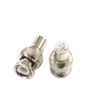 Bnc Load 50 Ohm Q9 Plug Bnc-j Dummy Load Rf Radio Frequency Dust Cap Resistor Plug 75 Ohm1