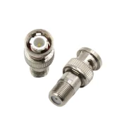Bnc Male To F Thread Female (English) Adapter Video Cable Tv Female To Bnc Male Bnc To F Head1