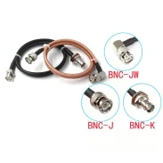 Bnc Male To Male Connector Bnc-jjjkjw Rg58142 Coaxial Cable Feeder 50Ω Bnc Male To Male Connector Bnc-jjjkjw Rg58142 Coaxial Cable Feeder 50Ω