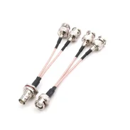 Bnc One-to-two Connection Cable Q9 One-to-two Video Surveillance Extension Cable Bnc One Male To Two Female Rf Adapter Cable1 Bnc One-to-two Connection Cable Q9 One-to-two Video Surveillance Extension Cable Bnc One Male To Two Female Rf Adapter Cable1