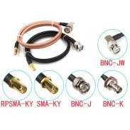 Bnc To Sma Rf Cable Rg58 Rf Cable Bnc Male To Sma Male To Cable 50-3 Q9 Extension Cable1