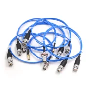 Bnc Triaxial To Biaxial Rf Cable 1533b Trb Male To Smaq9 Female Adapter Jumper1