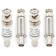 Bnc-jk 5w Fixed Attenuator Q9 Coaxial Dc-3ghz Connector 3101520301-40db1
