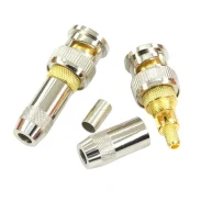 Bnc75-2 Bnc-j Video Head Q9 Monitoring Interface 2m Two Megabyte Coaxial Cable Connector Welding Type Gold-plated1