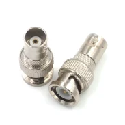 Coaxial RF Connector BNCQ9-JK BNC Male to Female Oscilloscope Dual-Pass Adapter