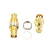 Copper Rf Adapter L9 Female To L9 Female L9-kk Dual-pass 2 Megabit Signal Communication Connector Conversion Head1