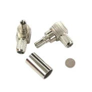 Crc9-jw-3 Open Bent 90 Degree Crimp Feeder Head Full Copper Nickel Plated Rf Head Crc9 Bent Male Head1