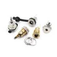 Dc-099 Dc Power Socket 5.52.1 With Thread High Current Full Metal Charging Socket Female1