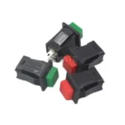 Ds-429a429b Push Button Switch With Lock, Self-locking, Non-locking, Self-reset Push Button Switch, Red And Green1