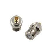 F Female To Mcx Male Rf Adapter Tv Antenna Signal Converter Coaxial Cable Connector Fk-mcxj1