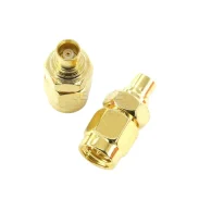 High Frequency Coaxial Connector Smamcx-jk Adapter Sma Male Inner Pin To Mcx Female Antenna Base1