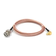 High Frequency Silver-plated Connecting Line Bnc-j To Smb-jw Rg316 Curved Smb To Q9 Oscilloscope Conversion Feeder1