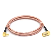 High Frequency Silver-plated Connecting Wire Smb-jwsma-jw Sma Elbow Male To Smb Elbow Male Rg316 Feeder1
