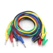 High Quality Test Line Wire Connection Line Double-ended Ab Clip Line Banana Plug Alligator Clip High Voltage Test Line1