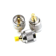 Intercom adapter connector SMA female to M male feeder adapter SMA female to M male