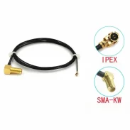 Ipex To Sma Elbow External Screw Internal Hole Cable Ipx To Sma Connecting Cable For Wifigsm3ggps Module1
