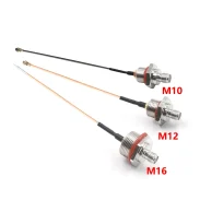 M10sma External Screw Inner Hole 1.13 Single Head Wire Waterproof Connection Wire Transfer Base Station Ipap Antenna Box Rf Cable1