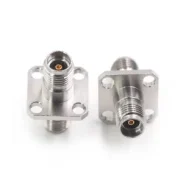 Millimeter Wave Adapter 3.5-kfkg Four-hole Flange Fixed Test Head 3.5mm Female To Female Dc-26.5g1