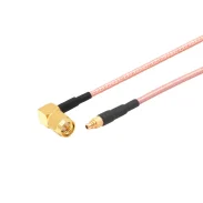 Mmcx Male To Sma Curved Male Inner Pin Rf Radio Frequency Connection Jumper Sma-jwmmcx-j Conversion Feeder1