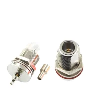 N Female External Screw Inner Hole N-ky-1.5 Tooth Length 28mm With Waterproof Cap Connector Crimping Rg316 Coaxial Line1