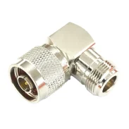 N-jk Double Pass Adapter N-type Elbow Male To N-female L-type Double Pass Head L16 Pure Copper Rf Coaxial Connector1