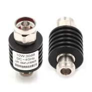 N-jk10w Rf Microwave N-type Coaxial Fixed Attenuator 5101520301-40db Dc-6g1