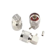 N-jw-1.5 Rf Connector N-type Elbow Male Crimping Rg316 Rg174 Feeder Connector1