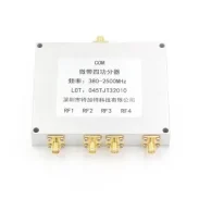 Power Splitter Sma 1 To 4 380-2500mhz High Frequency 4-power Splitter Combiner 3gwifi Coverage1