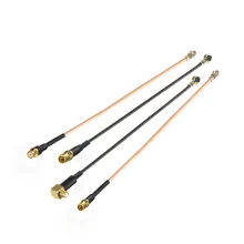 High-performance RF adapter cable with precision connectors