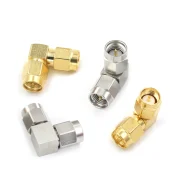 RF Adapter SMA-JWJ SMA Male to Male 90 Degree Elbow SMA-JJW 0-18G