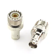 RF Adapter UHF Female to BNC Female UHFBNC-KK SL16 Intercom M Block