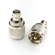 RF Adapter UHF Male to BNC Female UHFBNC-JK-KJ SL16 Intercom M Block