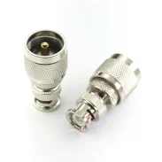 RF Adapter UHF Male to BNC Male UHFBNC-JJ SL16 Intercom M Block